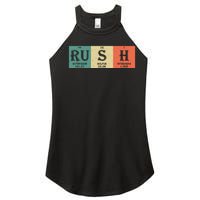 Rush Periodic Table Elements Rush Chemistry Studentfan Gift Women's Perfect Tri Rocker Tank