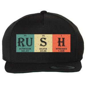 Rush Periodic Table Elements Rush Chemistry Studentfan Gift Wool Snapback Cap