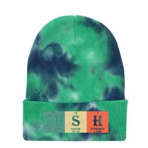 Rush Periodic Table Elements Rush Chemistry Studentfan Gift Tie Dye 12in Knit Beanie