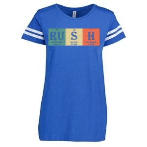 Rush Periodic Table Elements Rush Chemistry Studentfan Gift Enza Ladies Jersey Football T-Shirt