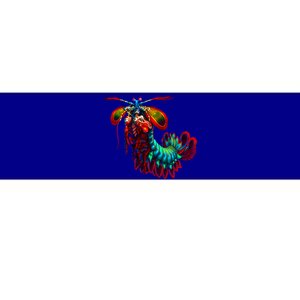 Rainbow Peacock Tis Shrimp Gift Bumper Sticker