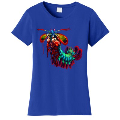 Rainbow Peacock Tis Shrimp Gift Women's T-Shirt