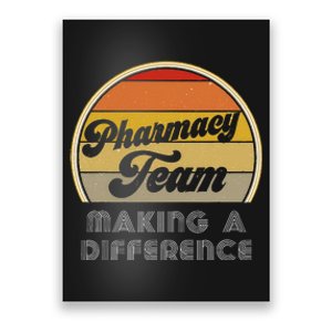 Retro Pharmacy Tech Week Appreciation Making A Difference Poster