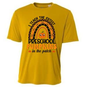 Rainbow Preschool Teacher I Teach The Cutest Pumpkins Gift Cooling Performance Crew T-Shirt