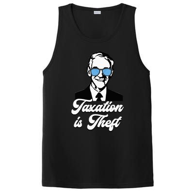 Ron Paul Taxation Is Theft Libertarian Ancap Freedom Liberty PosiCharge Competitor Tank