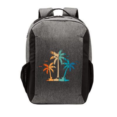 Retro Palm Tree Lover Theme Vector Backpack