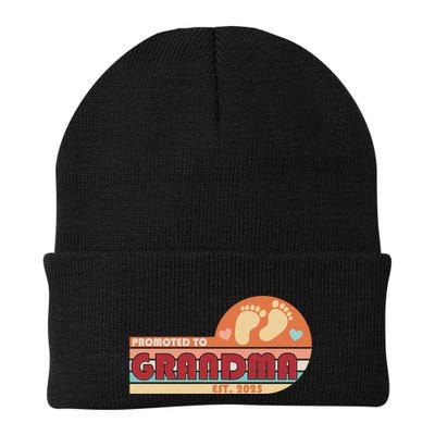 Retro Promoted To Grandma Established 2025 Beanie
