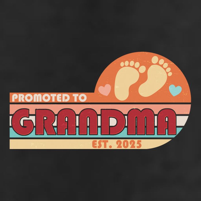 Retro Promoted To Grandma Established 2025 Tumbler