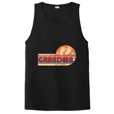 Retro Promoted To Grandma Established 2025 PosiCharge Competitor Tank