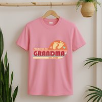 Retro Promoted To Grandma Established 2025 T-Shirt