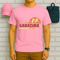 Retro Promoted To Grandma Established 2025 T-Shirt