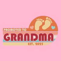 Retro Promoted To Grandma Established 2025 Baby Bodysuit