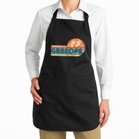Retro Promoted To Grandpa Established 2025 Apron