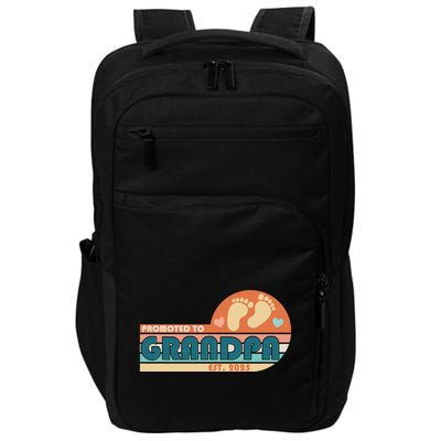 Retro Promoted To Grandpa Established 2025 Impact Tech Backpack