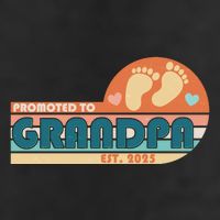 Retro Promoted To Grandpa Established 2025 15oz Campfire Ceramic Mug
