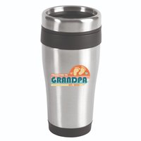 Retro Promoted To Grandpa Established 2025 16oz Travel Tumbler