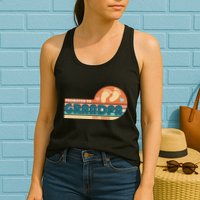 Retro Promoted To Grandpa Established 2025 Womens Tank Top