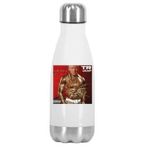 Retro President Trump You Missed Stand With Trump Gifts Stainless Steel Insulated Water Bottle