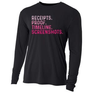 Receipts Proof Timeline Screenshots Cooling Performance Long Sleeve Crew