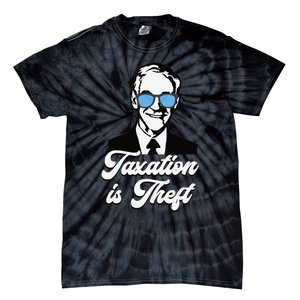 Ron Paul Taxation is Theft Libertarian Ancap Freedom Liberty Tie-Dye T-Shirt