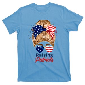 Raising Patriots Us Flag Independence Day 4th Of July Tee Meaningful Gift T-Shirt