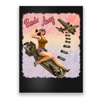 Retro Pin Up Girl Bombs Away Retro Poster