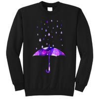 Rain Purple Umbrella For Violet Favorite Color Sweatshirt