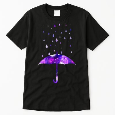 Rain Purple Umbrella For Violet Favorite Color Tall T-Shirt