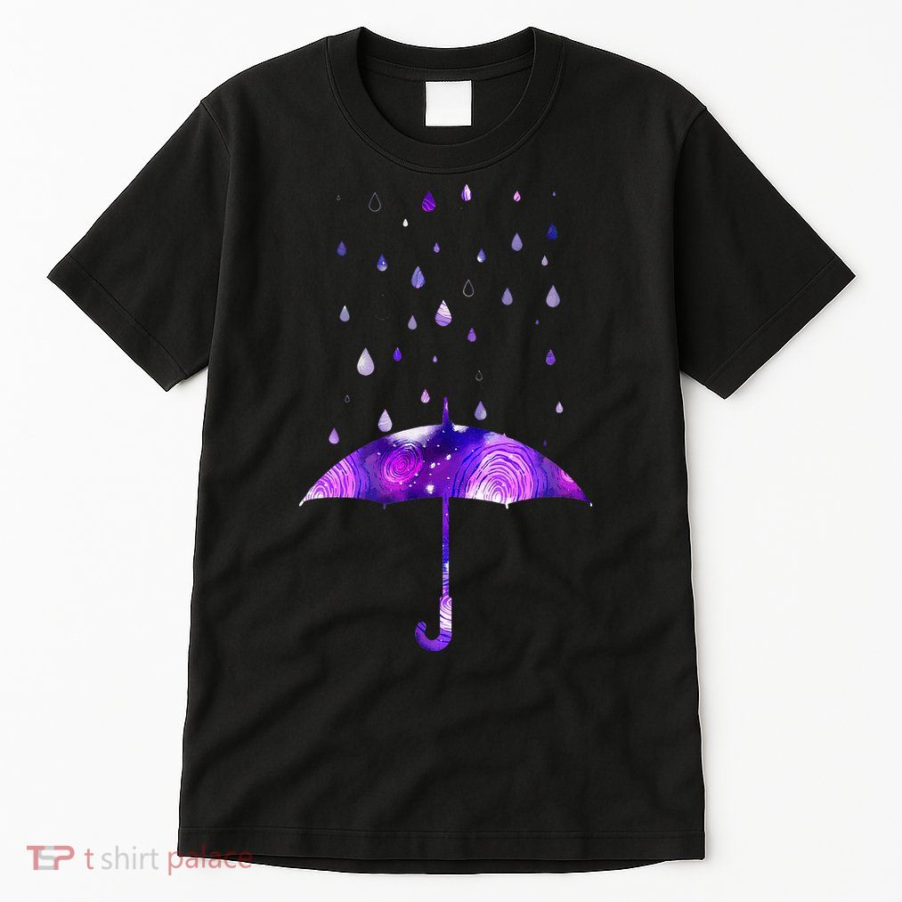 Rain Purple Umbrella For Violet Favorite Color Tall T-Shirt