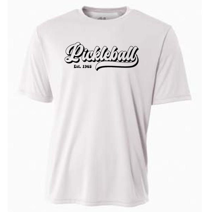 Retro Pickleball Vintage Pickleball Paddles Est 1965 Cooling Performance Crew T-Shirt