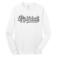 Retro Pickleball Vintage Pickleball Paddles Est 1965 Tall Long Sleeve T-Shirt