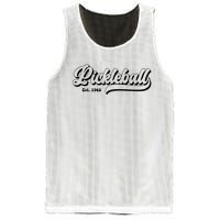 Retro Pickleball Vintage Pickleball Paddles Est 1965 Mesh Reversible Basketball Jersey Tank