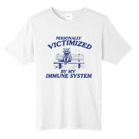 Raccoon Personally Victimized By My Immune System Tall Fusion ChromaSoft Performance T-Shirt