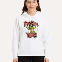 Retro Positive Vibes Only Hoodie