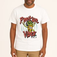 Retro Positive Vibes Only Tall T-Shirt