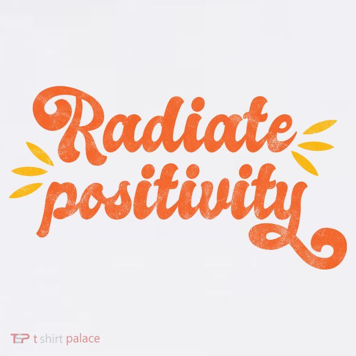 Radiate Positivity Vintage Garment-Dyed Heavyweight T-Shirt
