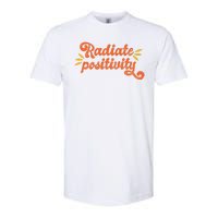 Radiate Positivity Vintage Softstyle CVC T-Shirt