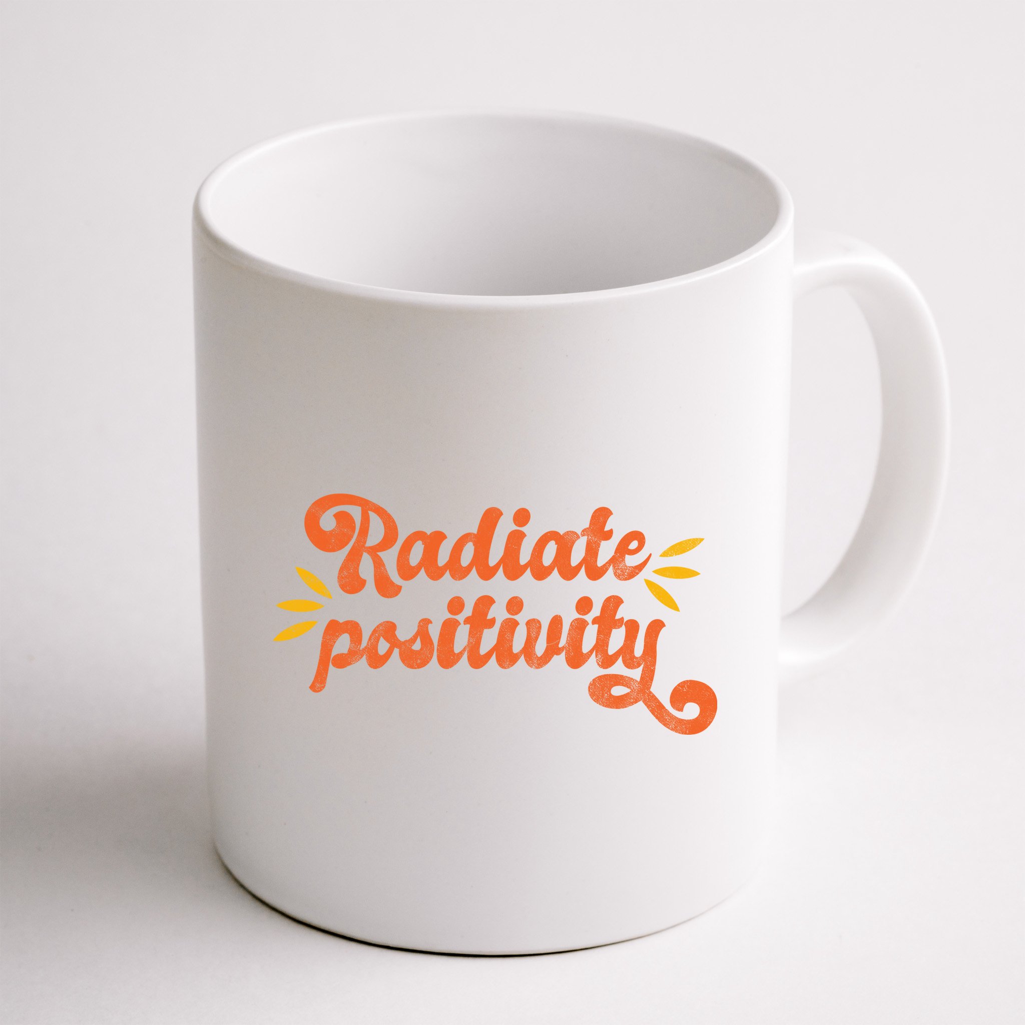 Radiate Positivity Vintage Mug