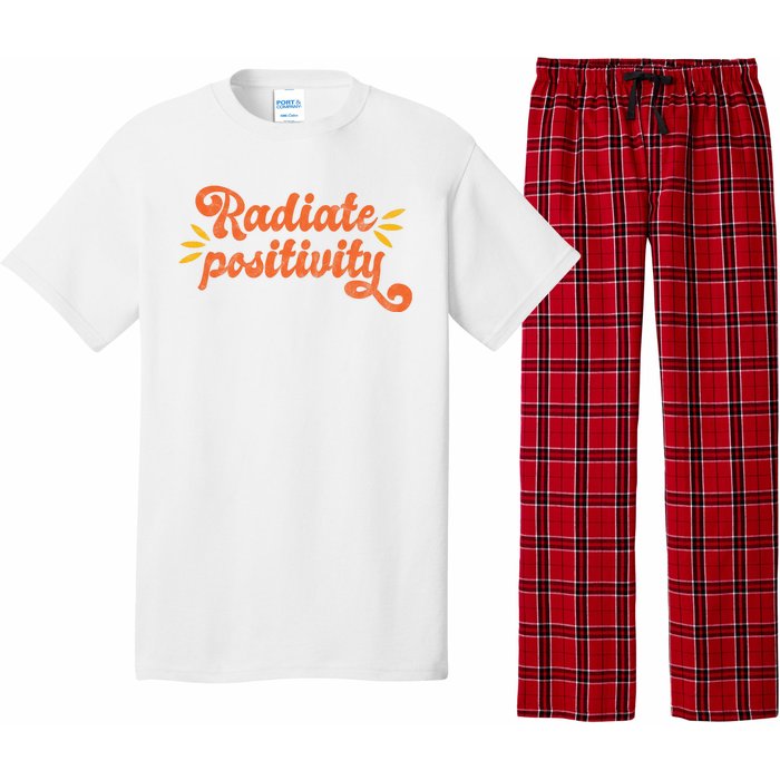 Radiate Positivity Vintage Pajama Set