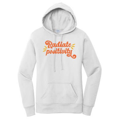 Radiate Positivity Vintage Women's Pullover Hoodie