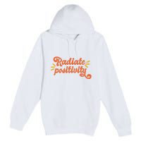 Radiate Positivity Vintage Premium Pullover Hoodie