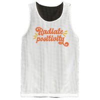 Radiate Positivity Vintage Mesh Reversible Basketball Jersey Tank