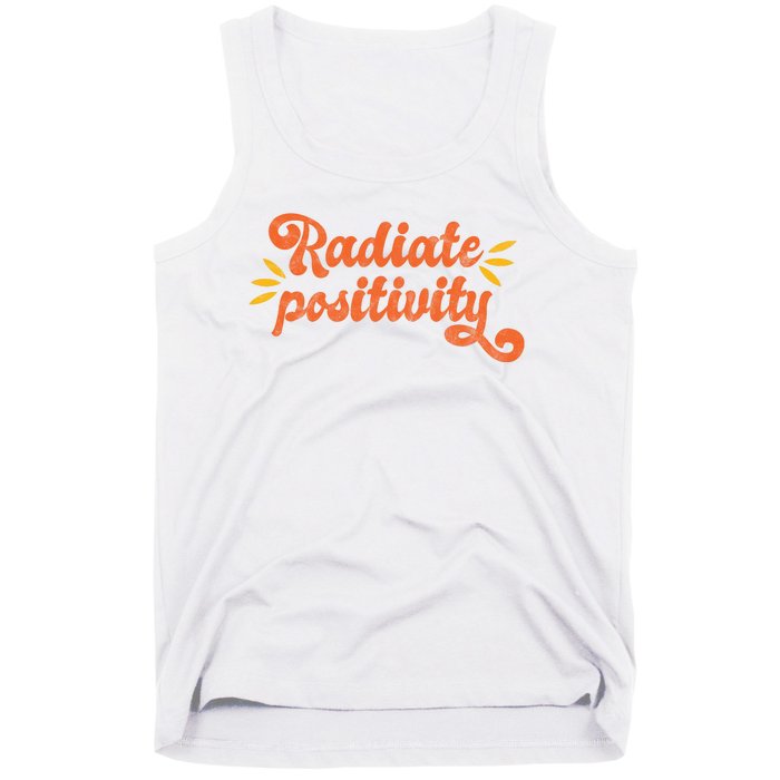 Radiate Positivity Vintage Tank Top