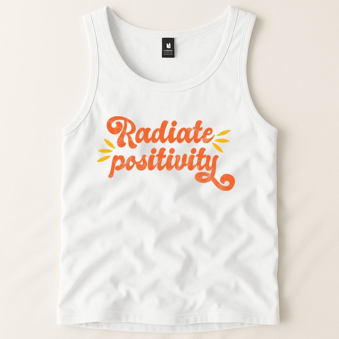 Radiate Positivity Vintage Tank Top