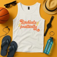 Radiate Positivity Vintage Tank Top