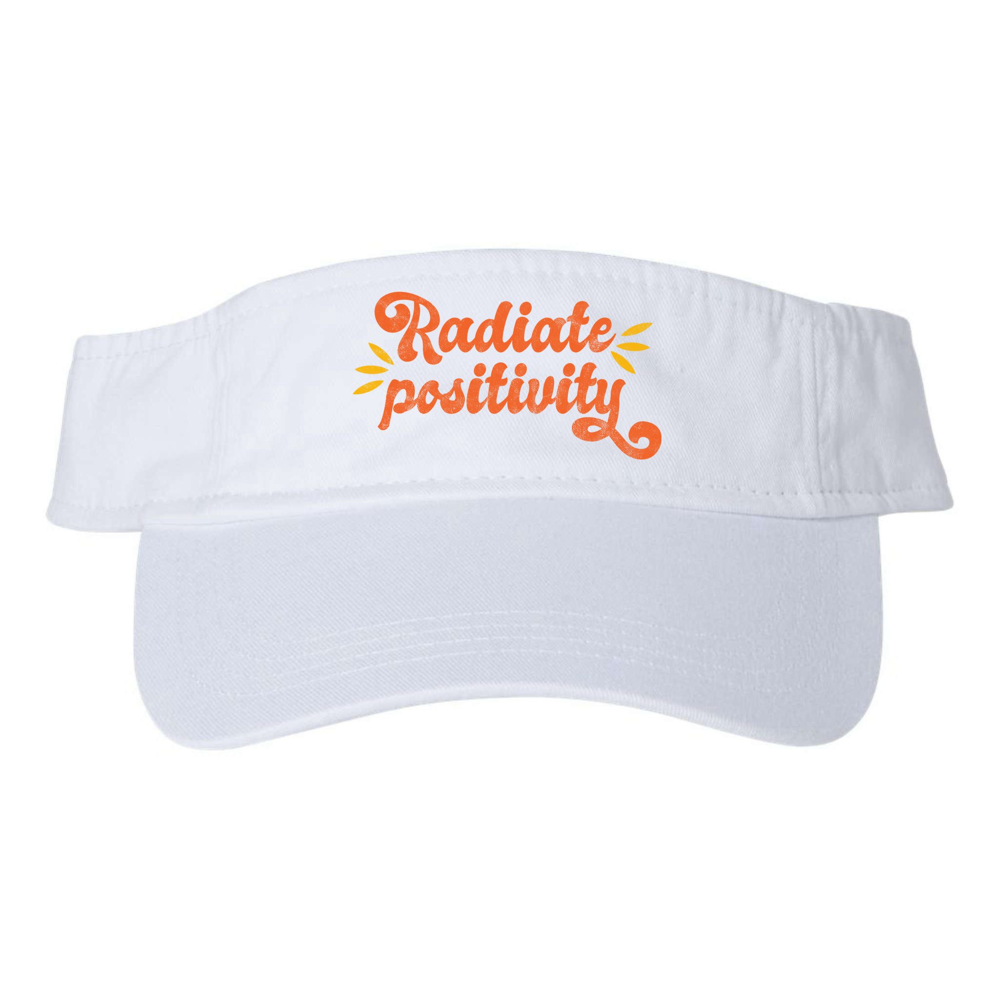 Radiate Positivity Vintage Visor