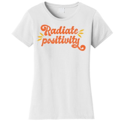 Radiate Positivity Vintage Women's T-Shirt