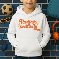 Radiate Positivity Vintage Kids Hoodie
