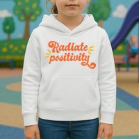 Radiate Positivity Vintage Kids Hoodie