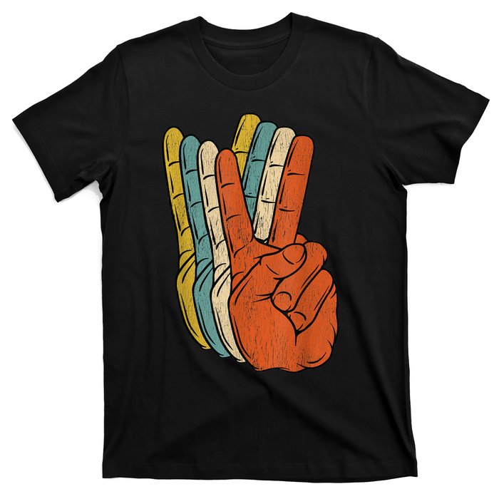 Retro Peace Vintage 60's 70's Hippie Gift T-Shirt